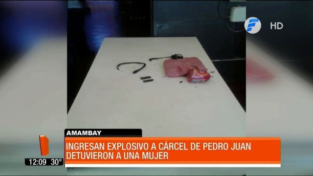 Ingresan explosivo a cárcel de Pedro Juan Caballero смотреть онлайн