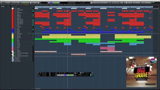 Bass Groove Cubase Pro Template смотреть онлайн