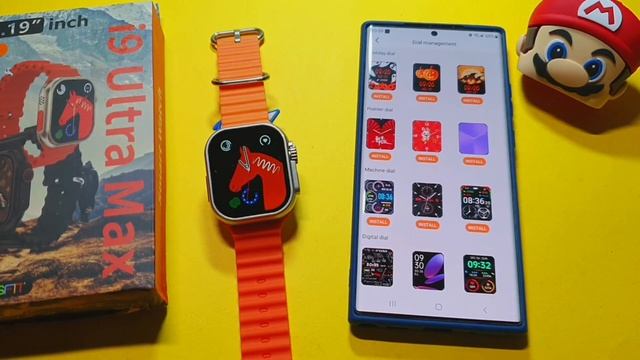 I9 Ultra Max Smartwatch Set Wallpaper | Custom Watch Face In I9 Ultra Max Smartwatch | I9 Ultra Max