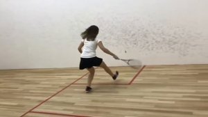 Сквош: урок 1.  Драйвы, кроссы, перемещения по корту. Мультиспорт в Лужниках.