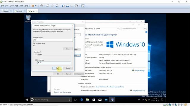 8 Implement Workgroup Networking Demo | Windows Networking for Beginners (English) смотреть онлайн