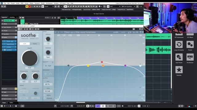 Plugin: Soothe2 Xử lý sự Khó chịu,Chói âm thanh nếu EQ bạn Không thể смотреть онлайн