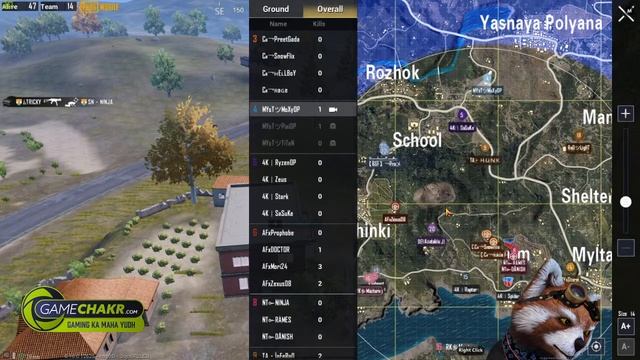 PUBG Mobile Free Tournament (Squad) with Game Chakr - Season 4 - 26th May смотреть онлайн