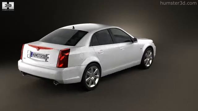 Cadillac BLS Sedan 2010 3D Model By 3DModels.org