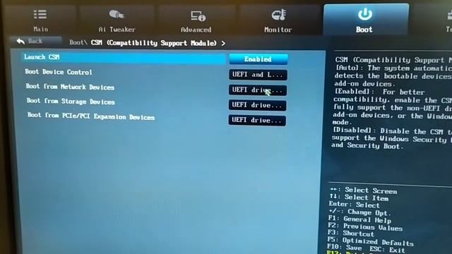 ASUS MOBO CSM COMPATIBILTY PROBLEM, FIX 100% TAGALOG смотреть онлайн