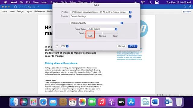 如何在 MacOS 中更改打印设置 | HP 打印机 | HP Support смотреть онлайн
