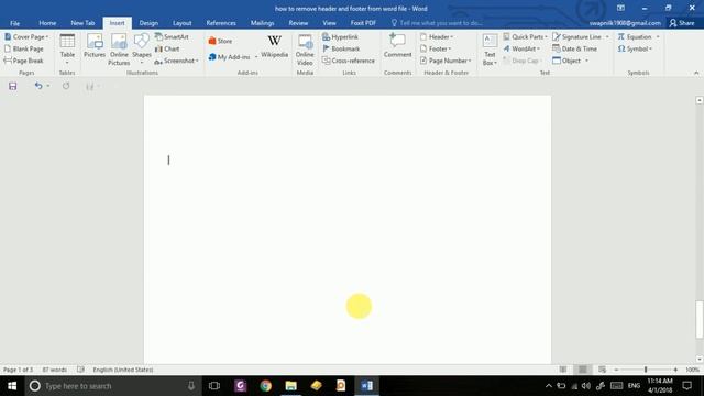 How to remove Header and Footer from ms word смотреть онлайн