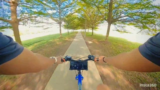 🚲 Insta 360 X3 Action Camera -Speedometer App Test with Cinematic Bike Video 🚲 смотреть онлайн