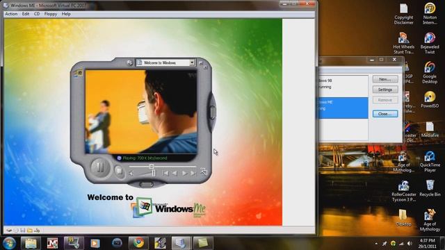 Windows ME in Virtual PC + Download Link [720p HD] смотреть онлайн