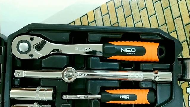 Набор инструментов 73 шт Neo 08-673 смотреть онлайн
