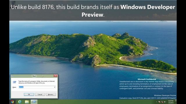 Taking a look at Windows 8 build 8175.5 смотреть онлайн