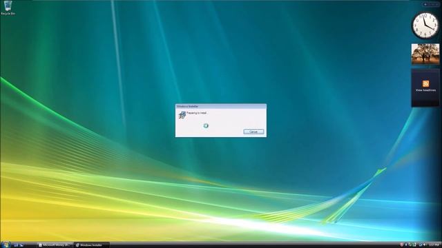 Installing Windows Vista SP0 With a CD and Money 2007 смотреть онлайн