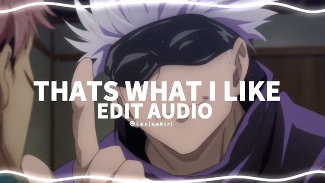 That’s what I like - Bruno mars |edit audio| смотреть онлайн