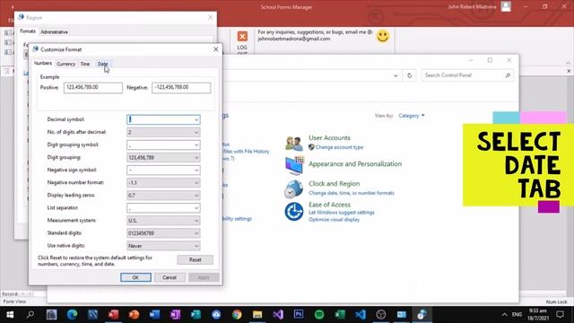 Change Windows System Date Format смотреть онлайн