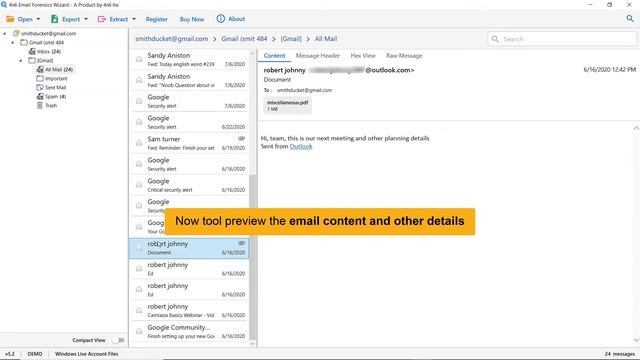 How to Open Windows Live Mail Files without Supportive Application by 4n6 Windows Live Mail Viewer смотреть онлайн