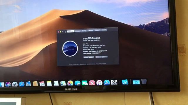 Mac Pro 5,1 Mojave on non Metal Radeon 6870 смотреть онлайн