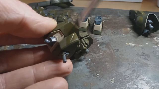 Gundam RGM-89De Jegan - Mech Robot Gunpla Modellbausatz // Full Build & Review смотреть онлайн