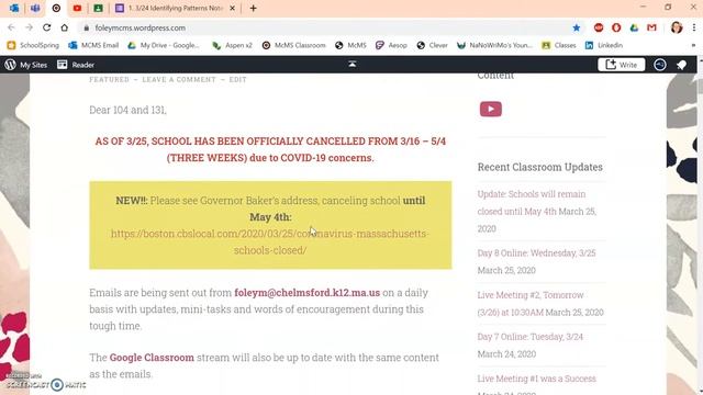 New: How to Access my Google Classroom, Assignments, & Microsoft Teams | Ms. F смотреть онлайн