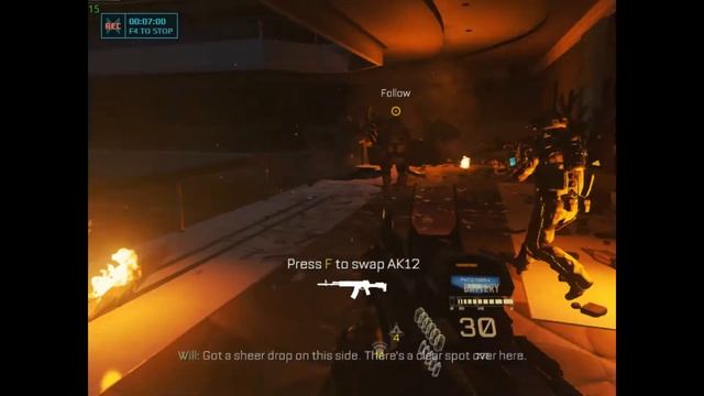 Playing Call of Duty Advanced Warfare in AMD A-4 5300B смотреть онлайн