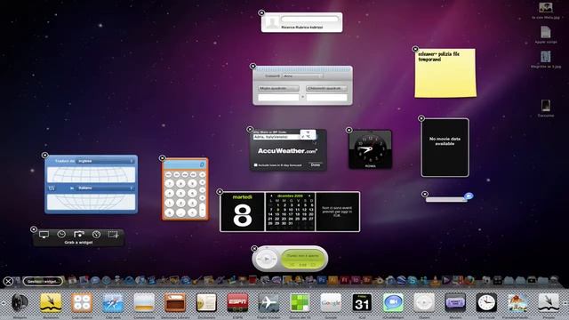 Apple videoblog 33 - Mac OS X: alla scoperta di Dashboard! смотреть онлайн