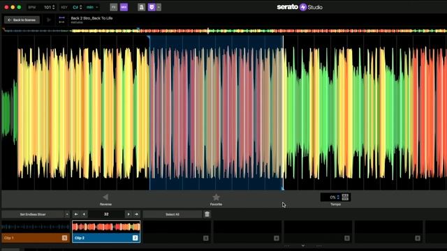 How to make a remix from two songs in Serato Studio смотреть онлайн
