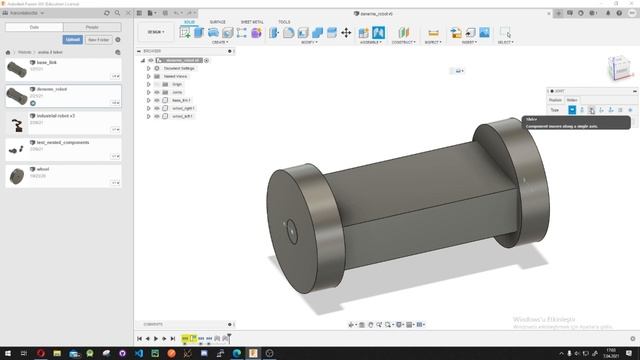 How to Got Urdf with Fusion 360 for ROS and Webots | ROS URDF Fusion360 | Webots URDF to Proto | #1 смотреть онлайн