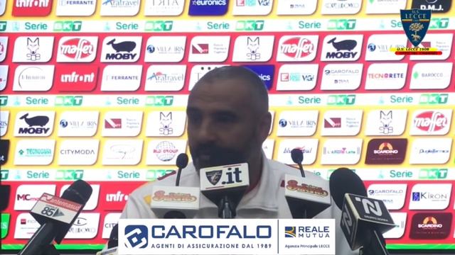U.S. Lecce: Conferenza Stampa di mister Fabio Liverani vigilia Spezia Lecce смотреть онлайн