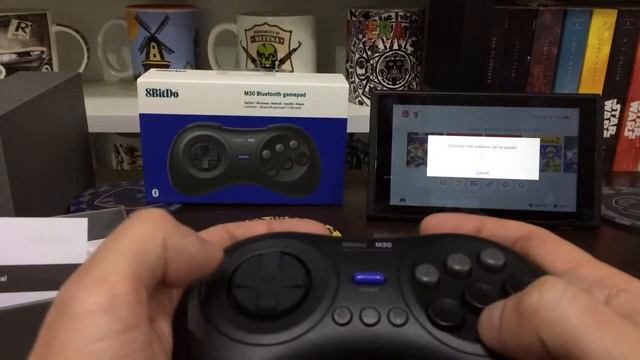 8bitdo M30 compatível com Switch Windows Android MacOS Steam Raspberry Jota Dingoo смотреть онлайн
