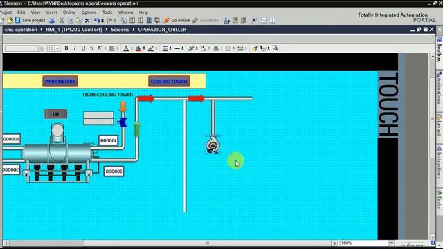 HMI PROGRAMING CHILLER MANAGEMENT SYSTEM _AUTOMATION _ Program link at Description #cms #automotive смотреть онлайн