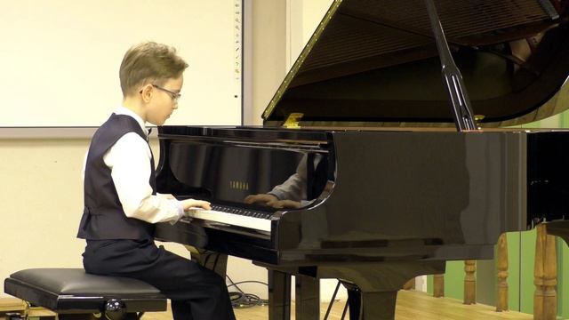 И.С.Бах. Маленькая прелюдия Фа мажор. смотреть онлайн