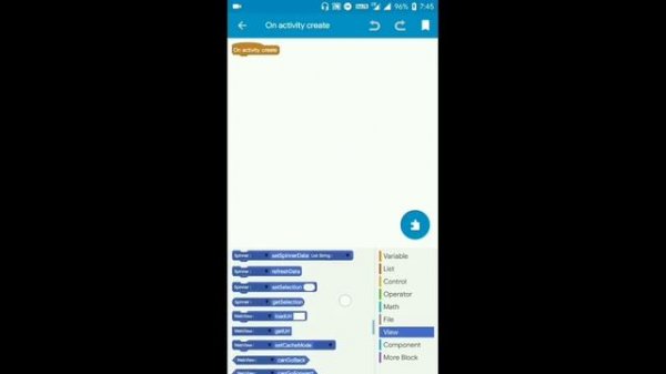 Create webview on sketchware