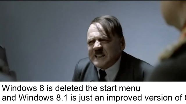 Hitler finds out Windows Vista support has ended смотреть онлайн