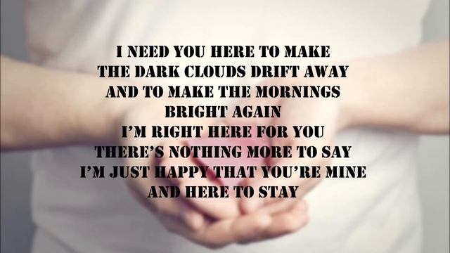 Stewart Mac - I Love You Lyrics смотреть онлайн