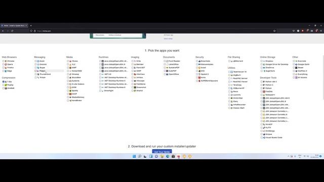 Install all softwares with a single click - Ninite смотреть онлайн