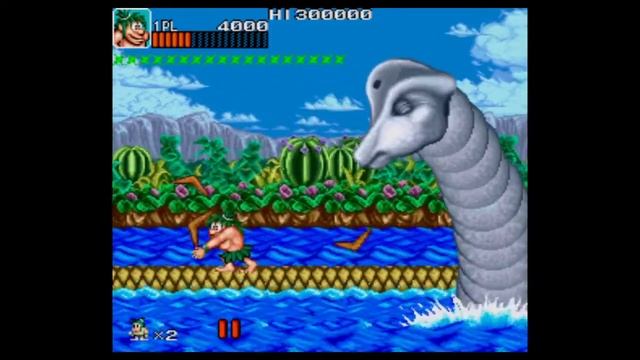 Retro Classix Joe & Mac Caveman Ninja смотреть онлайн