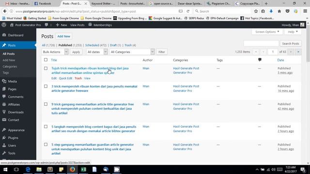 Post Generator Pro v1 - 1k+ unique post with one click in few minutes смотреть онлайн