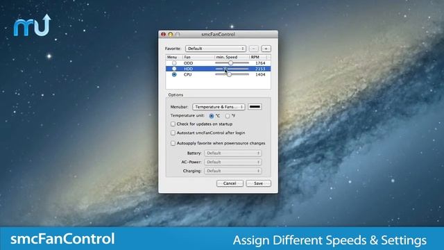 smcFanControl Screencast - MacUpdate смотреть онлайн