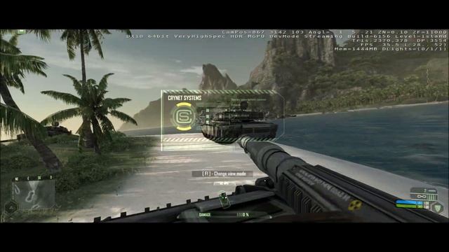 Crysis Nuclear Test i7 on i7 990x смотреть онлайн