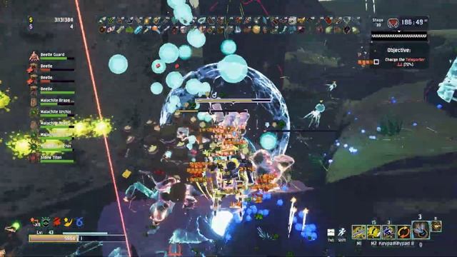 Risk of Rain 2 | Last 3 levels of a nutty monsoon run смотреть онлайн