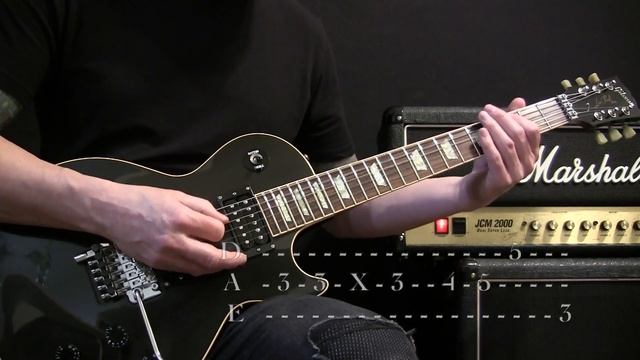 Queen - Another One Bites The Dust (Guitar Lesson) смотреть онлайн