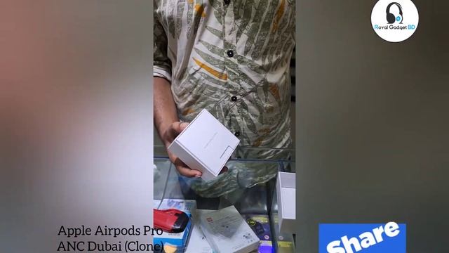 Apple Airpod Pro ANC Dubai (Clone) Live Sale & Unboxing । Royal Gadget BD смотреть онлайн