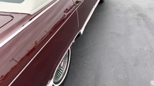 1978 Lincoln Continental Outside Walk Around Burgandy
