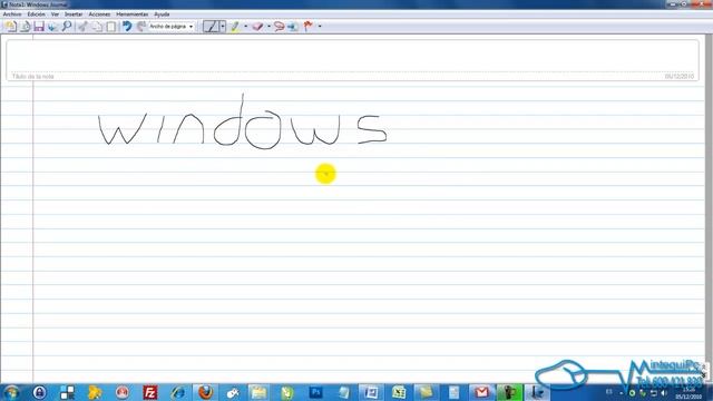 Curso Windows 7 Cap 9 9 Windows Journal смотреть онлайн