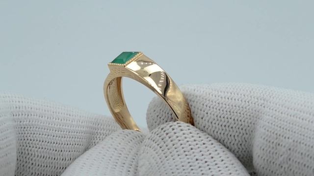 Мужское кольцо 50-69-023 (Au 585) - Золотой Запасъ смотреть онлайн