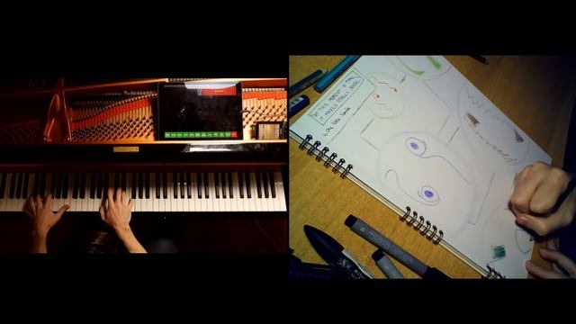 Dan Tepfer - Samba de Uma Nota So (improvised comic) смотреть онлайн