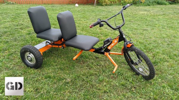 DIY Трицикл (трайк) из гироскутера
