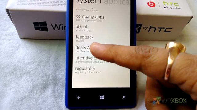 HTC 8X Settings for Windows Phone 8 смотреть онлайн