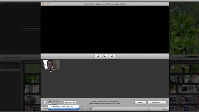 Import AVCHD Files To Use With iMovie смотреть онлайн