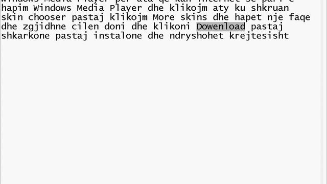 Si ta ndryshojm pamjen e Windows Media Player смотреть онлайн