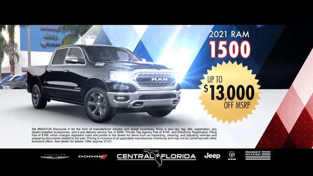 Central Florida Chrysler Dodge Jeep RAM I Employee Pricing смотреть онлайн